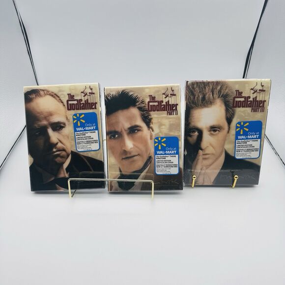 THE GODFATHER SET - PART 1 2 & 3 - DVD Lenticular Cover LIMITED EDITION SEALED